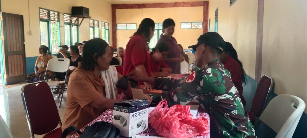 Posbindu Satgas Yonzipur 5/ABW Wujudkan Masyarakat Sehat untuk Hidup Lebih Baik*