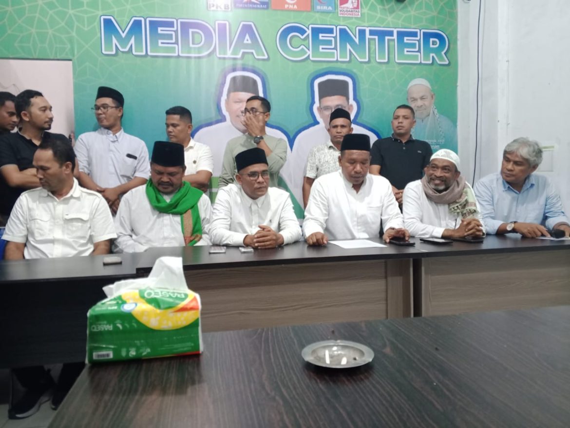 Bukan Kaleng-kaleng Pilkada Aceh Timur Hasil Quick Count Haji’ Sulaiman Tole Dan Abdul Hamid SAH 01 Menang.