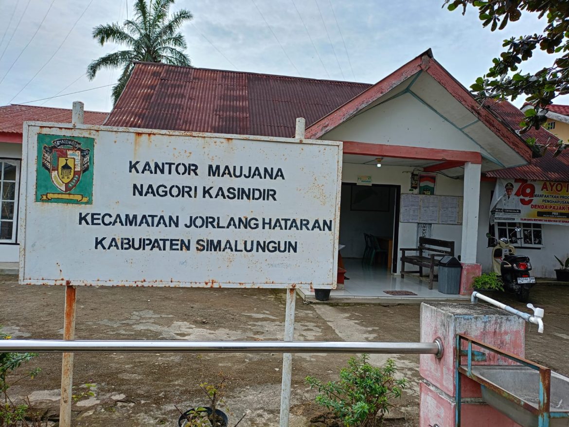 Pangulu Nagori Kasindir “Kebal Hukum” Papan Transparansi Dana Desa Tak Ada