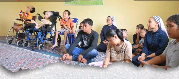 Berbagi Kasih Sukacita Natal, Jajaran Rutan Labuhan Deli Lakukan Kunjungan Kasih Ke Yayasan Bhakti Luhur