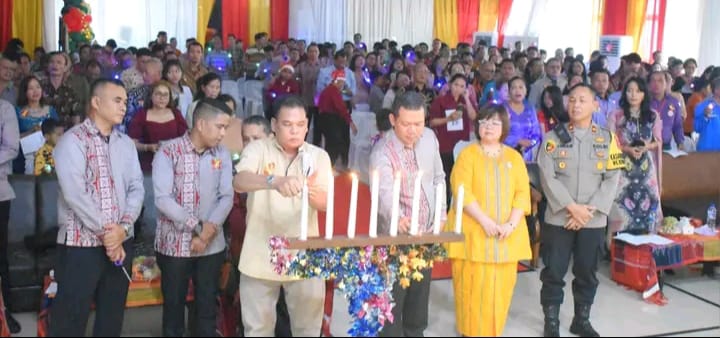 Rutan Labuhan Deli Gelar Perayaan Hari Kelahiran Yesus Bersama Penuh Damai Dan Suka Cita