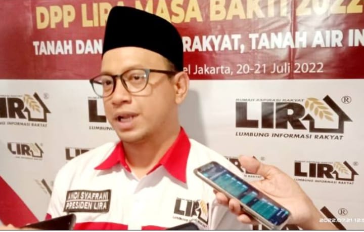 Presiden LIRA Andi Syafrani,Tunda Pemberlakuan Kenaikan PPN 12 Persen.