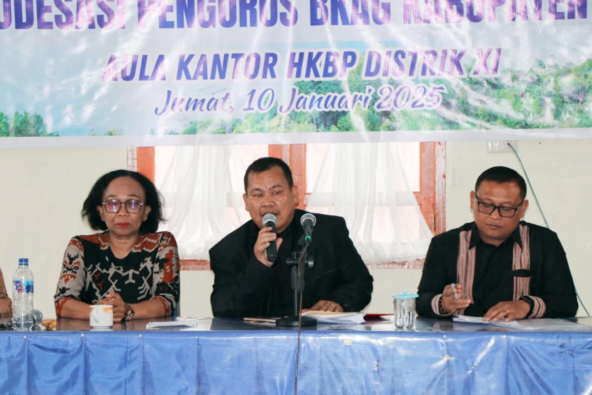 Rapat Periodisasi BKAG, Pendeta Saidon Ambarita Terpilih jadi Ketua*