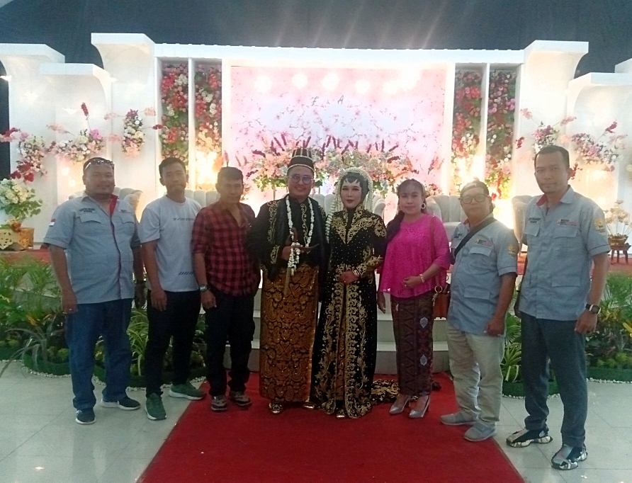 Tim Redaksi MSN Hadir Dalam Pernikahan Ahmad dan Fitri Dalam Rasa Persaudaraan Yang Erat