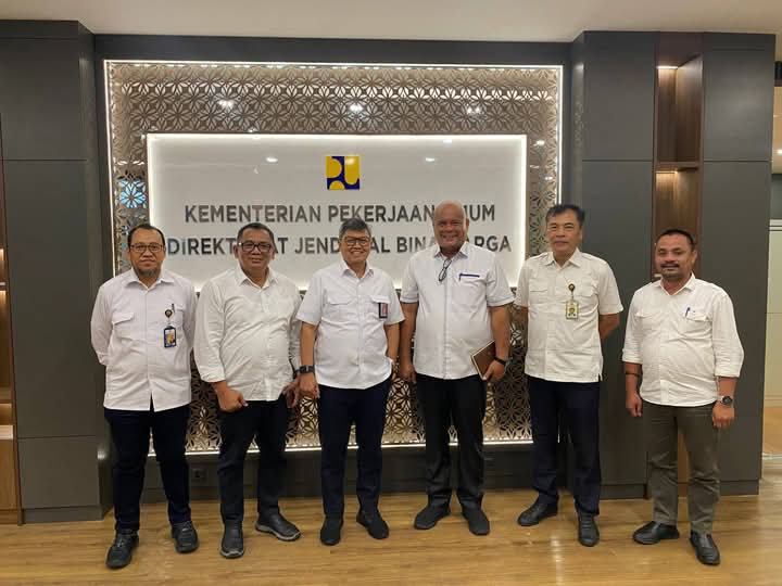 Bupati Nias Utara Audiensi dengan Kementerian Pekerjaan Umum RI Bahas Infrastruktur Jalan Strategis