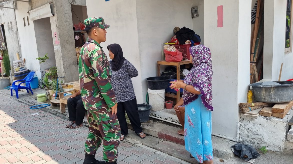 Melalui Komsos Babinsa Tipes Jalin Kedekatan dengan warga Binaan