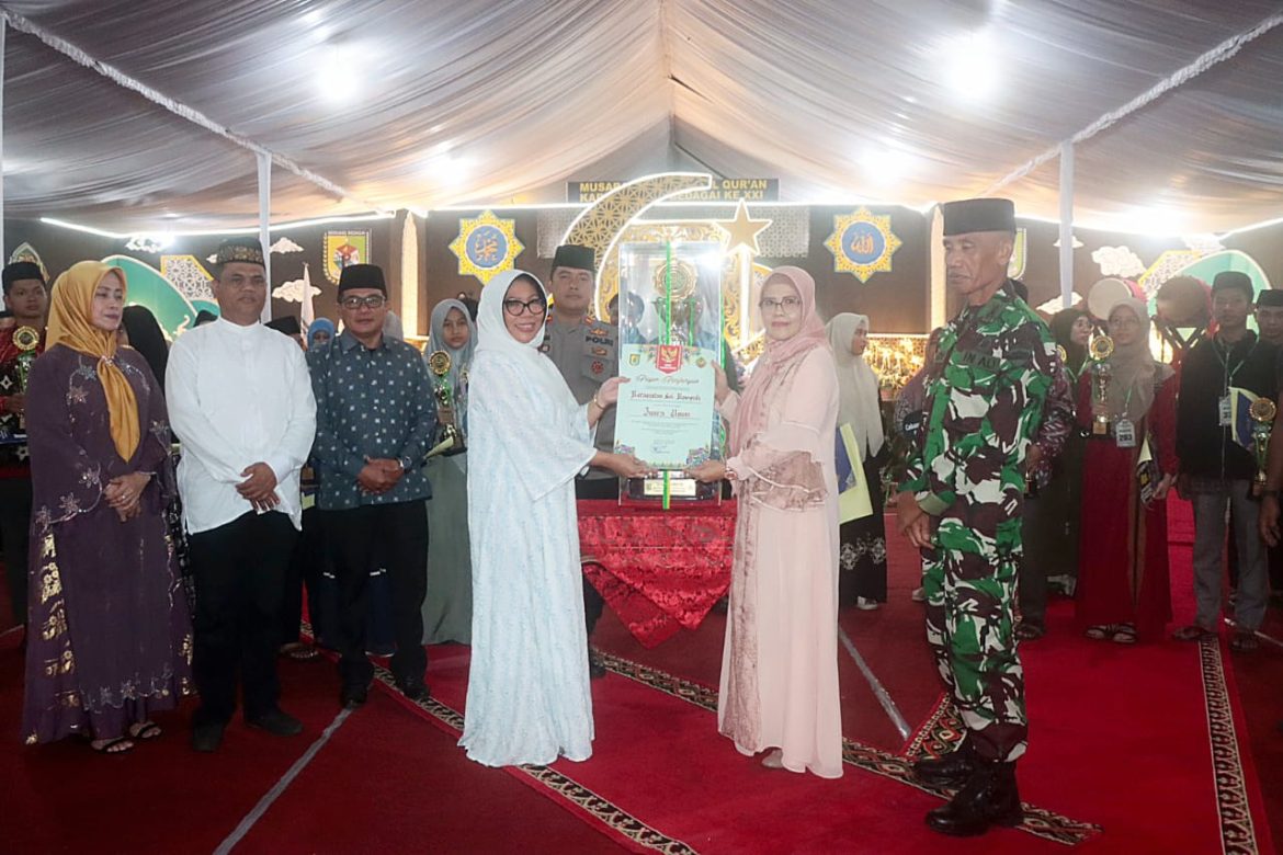 *MTQH XXI Sergai Resmi Ditutup, Kecamatan Sei Rampah Raih Juara Umum*