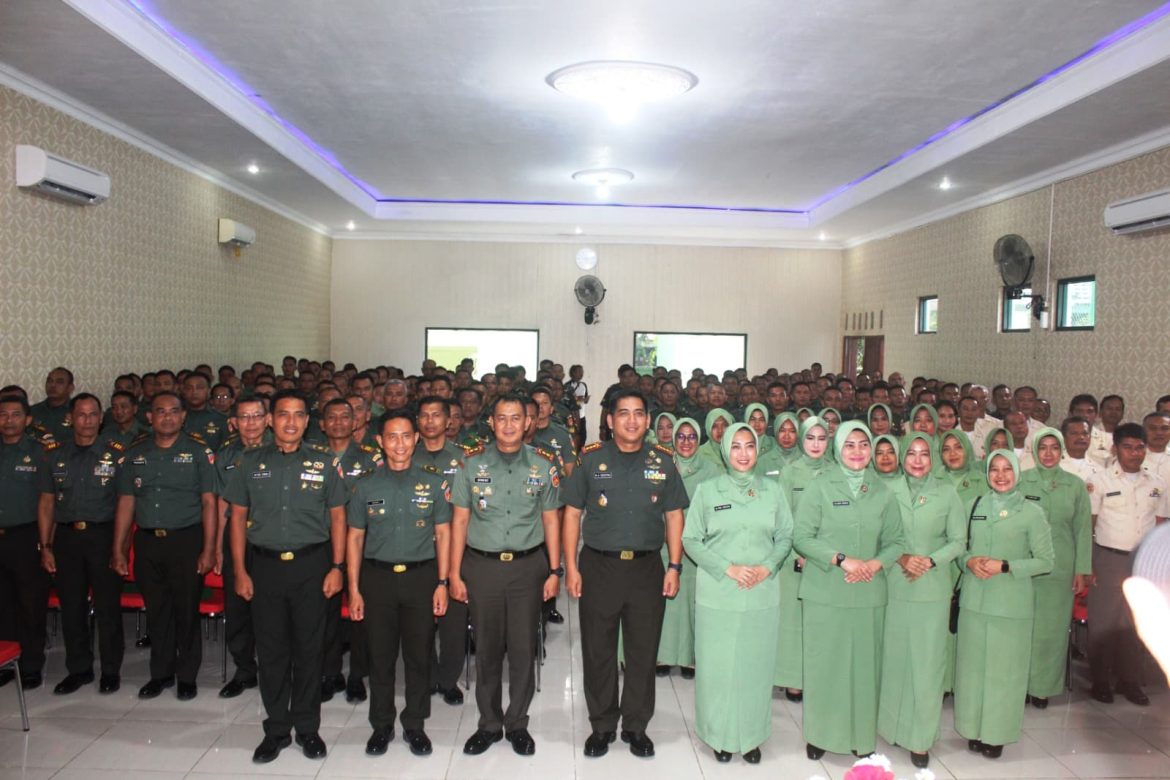 Danrem 074 Instruksikan Dukung Program Pemerintah Termasuk Ketahanan Pangan