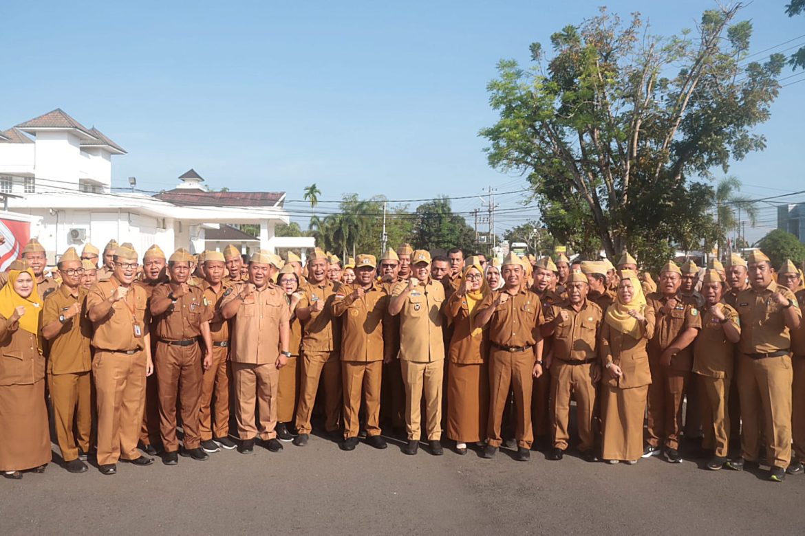 Pimpin Apel Perdana, Bupati Sergai Soroti Isu Pengelolaan Sampah dan Kebersihan Fasilitas Publik