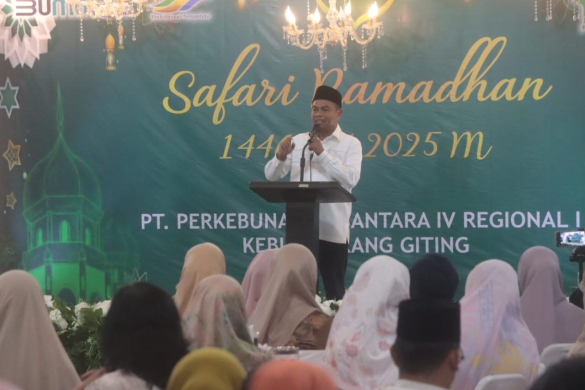 Di Safari Ramadan Kebun Sarang Giting, Bupati Sergai Tekankan Pentingnya Silaturahmi dan Ukhuwah Islamiyah
