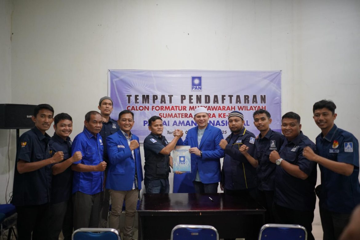 Faisal Siap Jadikan PAN Sumut Lebih Dinamis dan Milenial
