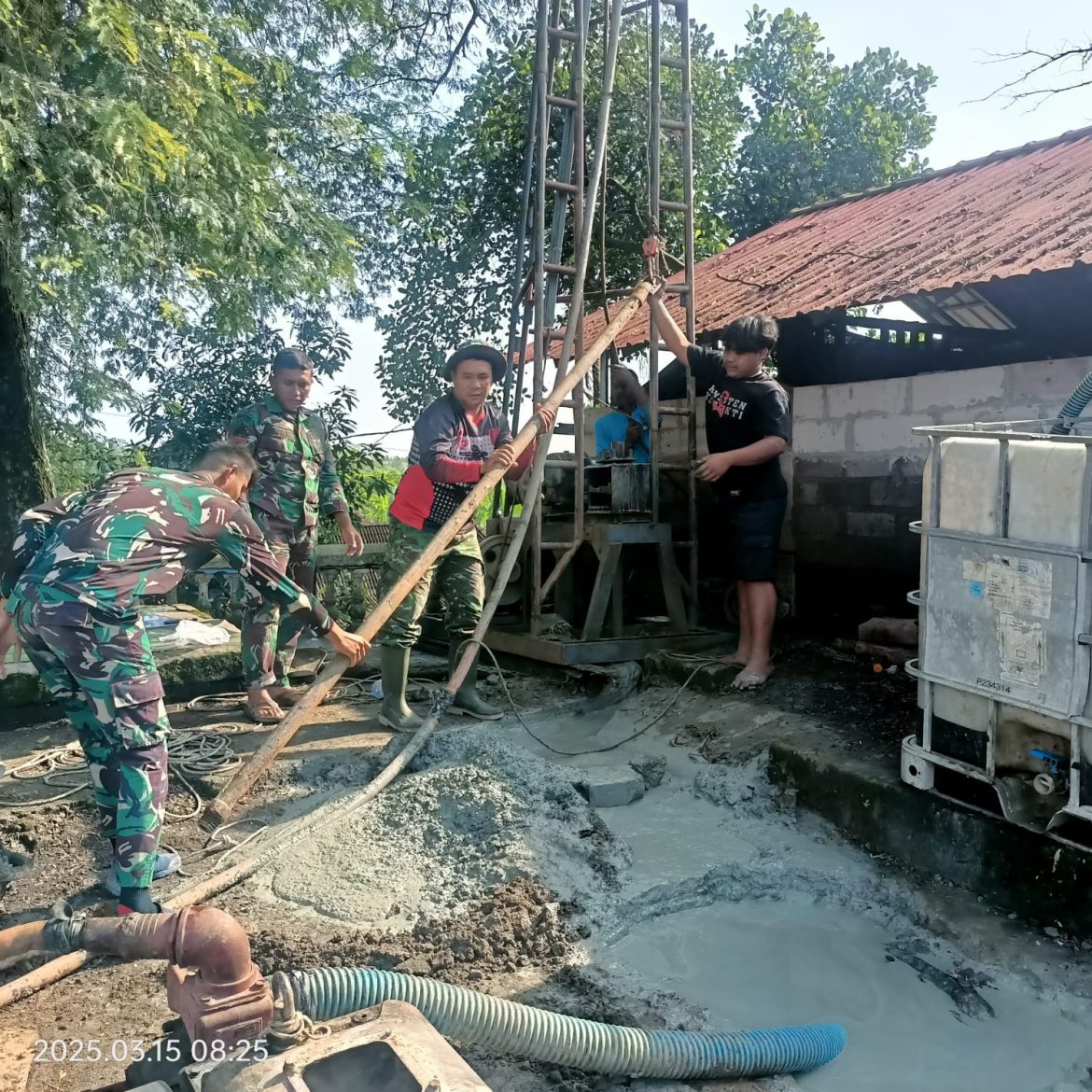 Titik Sumur Bor Kedua Ada Di Dukuh Gebang