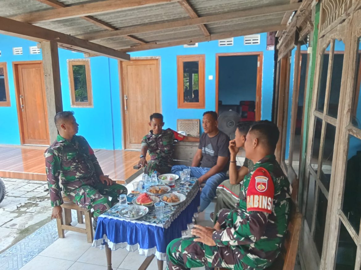 Babinsa Juwangi Kedepankan Silaturahmi Dan Kunjungi Warganya
