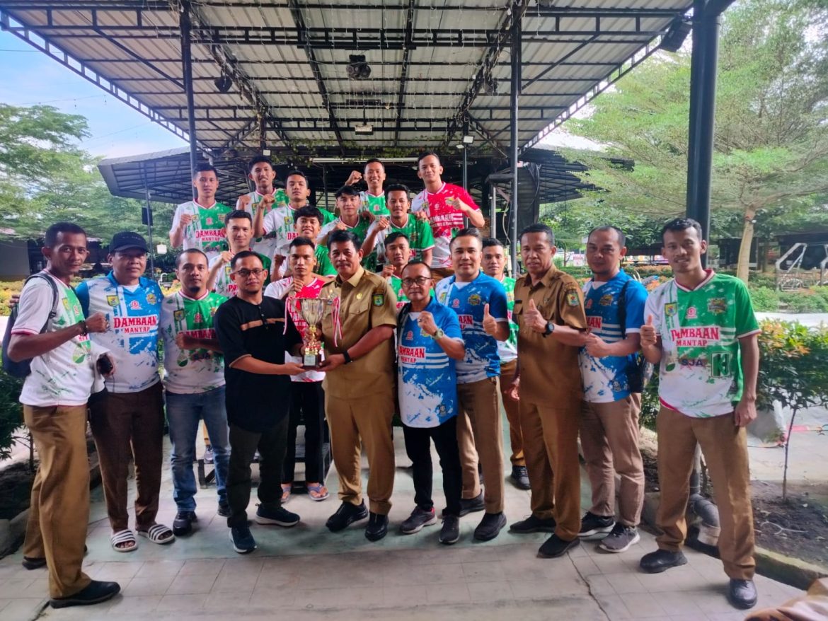 Di Acara Silaturahmi Halalbihalal PS Pemkab Sergai, Bupati Darma Wijaya Sampaikan Apresiasi