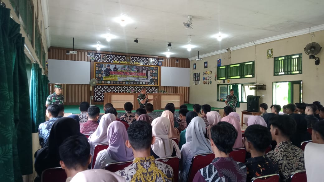 Koramil Teras Sosialisasikan Rekruitmen TNI AD