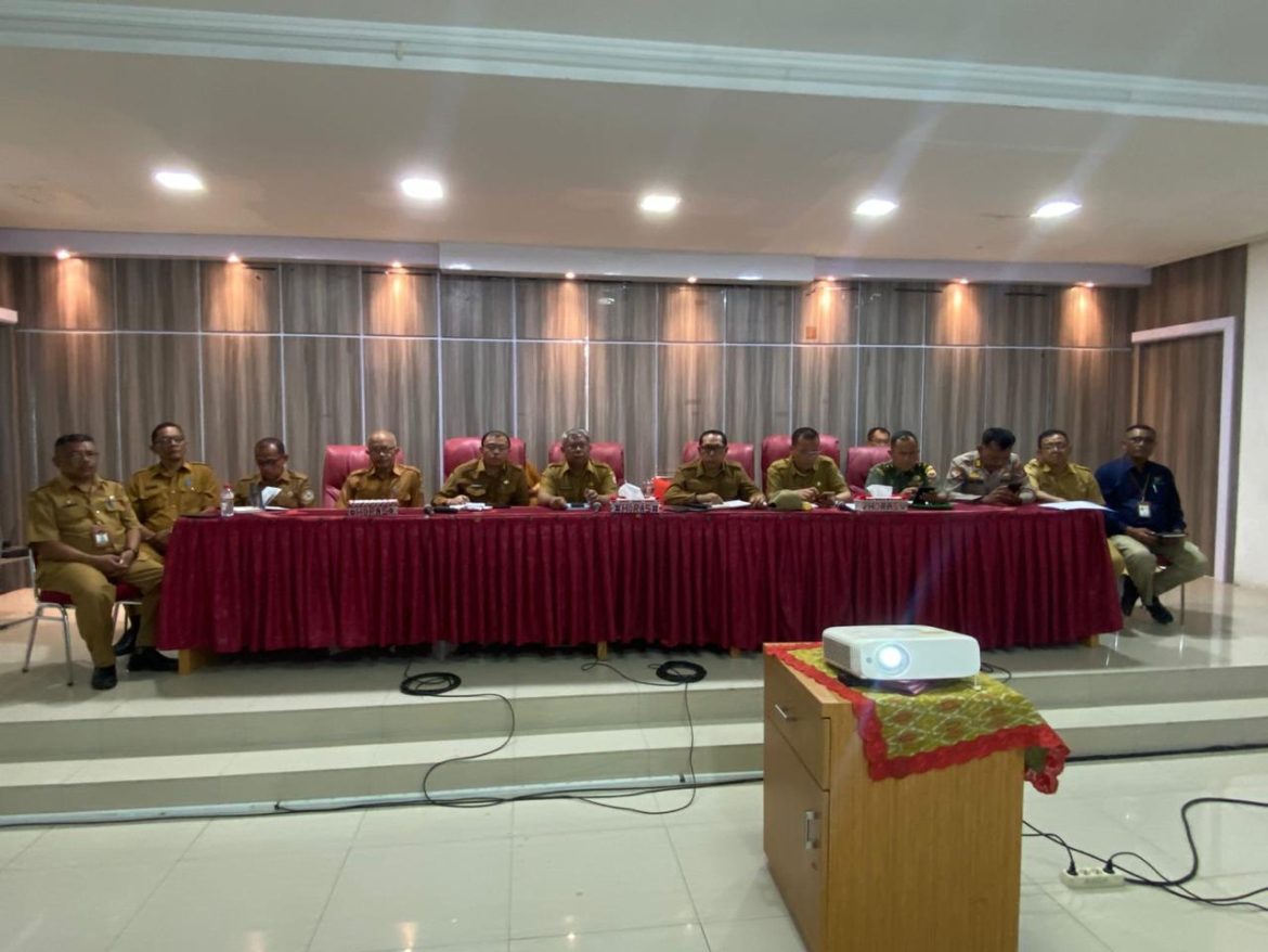 Bupati Taput ikuti Rakornas Pengendalian Inflasi Nasional Daerah