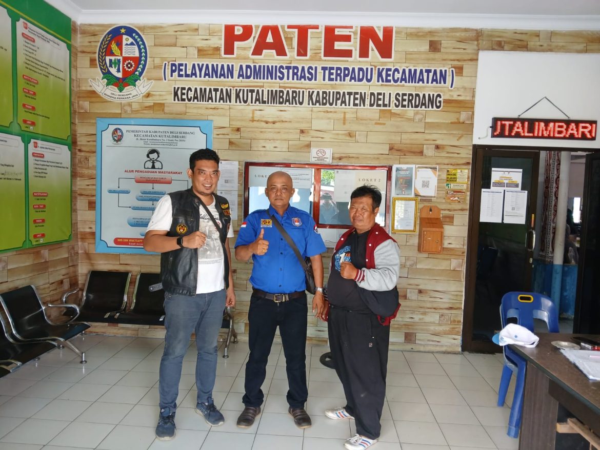 Tim LAKRI Kabupaten Deli Serdang Gelar Audensi Ke Camat Kutalimbaru