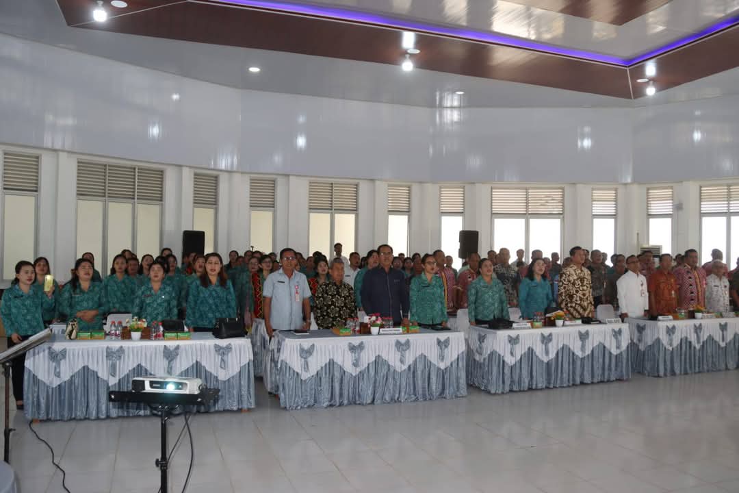 Tim Supervisi Provinsi Sumut Laksanakan Supervisi HKG PKK di Kabupaten Nias Utara