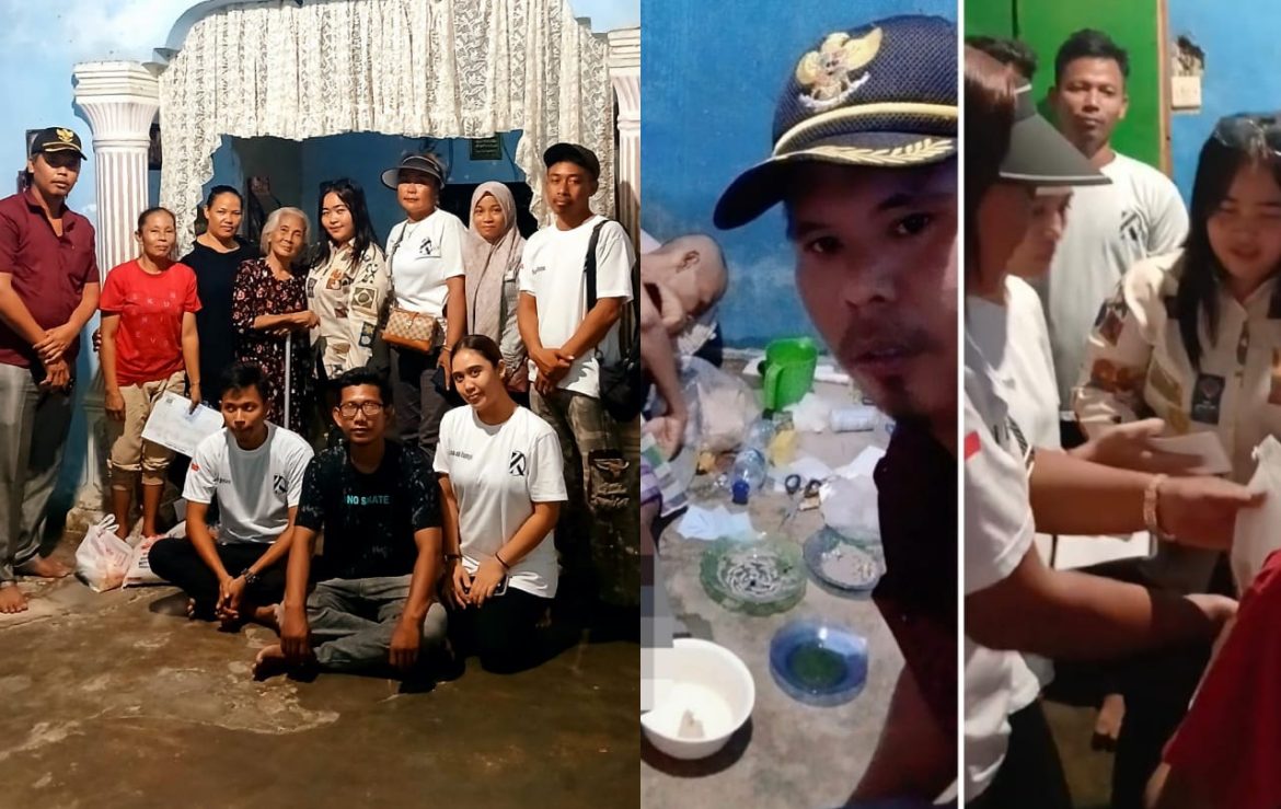 KIBAR dan Rekan Tebar Kepedulian, Gelar Bakti Sosial di Desa Tanjung Kuba