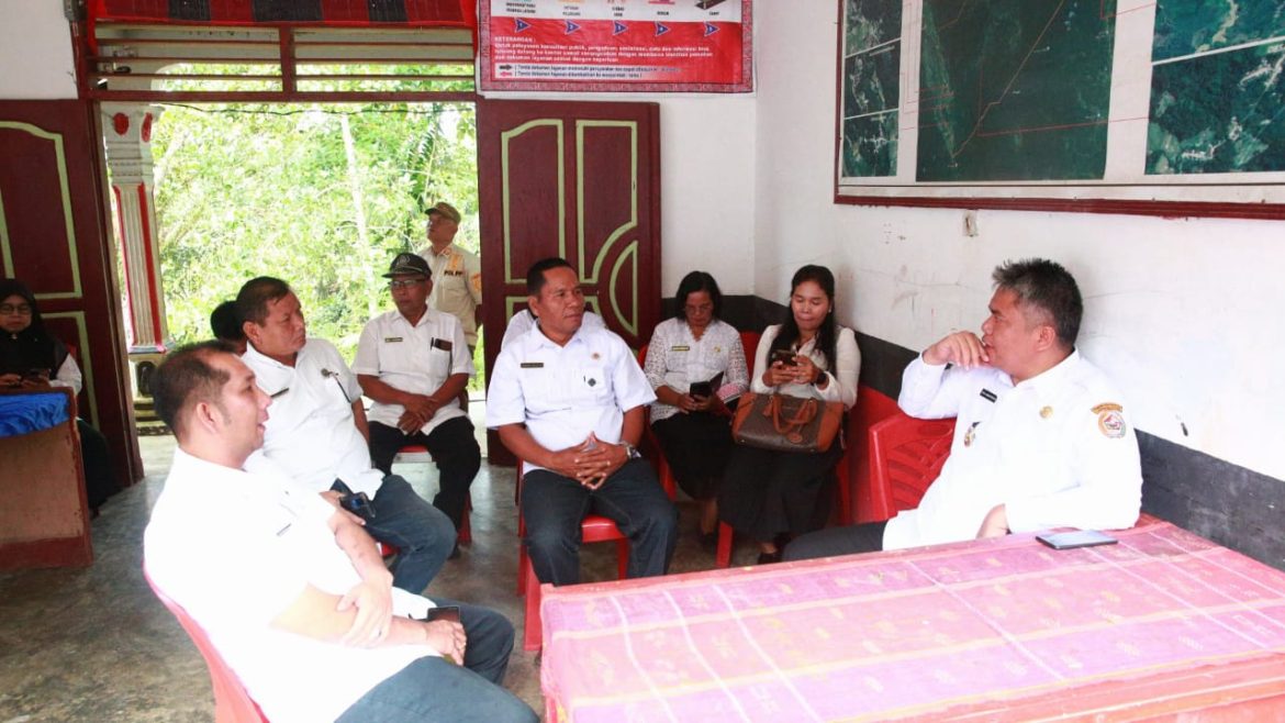 Awali Kunker ke Simangumban, Wabup Taput pimpin apel bersama di Kantor Camat