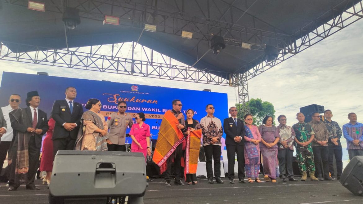 Syukuran Pelantikan Bupati Toba dan Wabup Toba