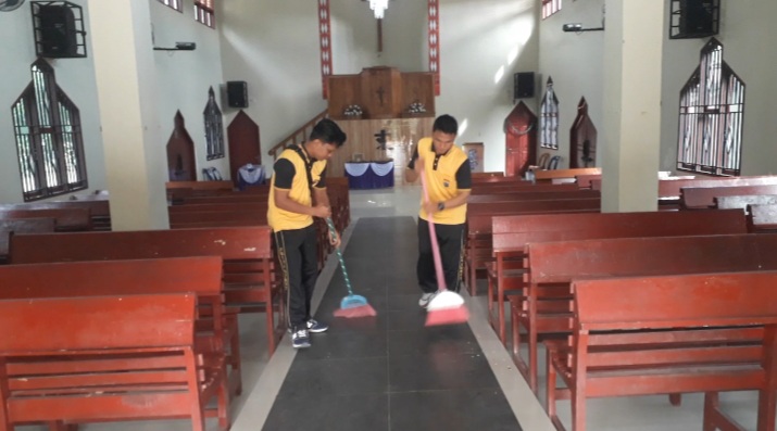 Polsek Bahorok Bersama Bhayangkari Gelar Bakti Sosial Sambut HUT Bhayangkara ke-79