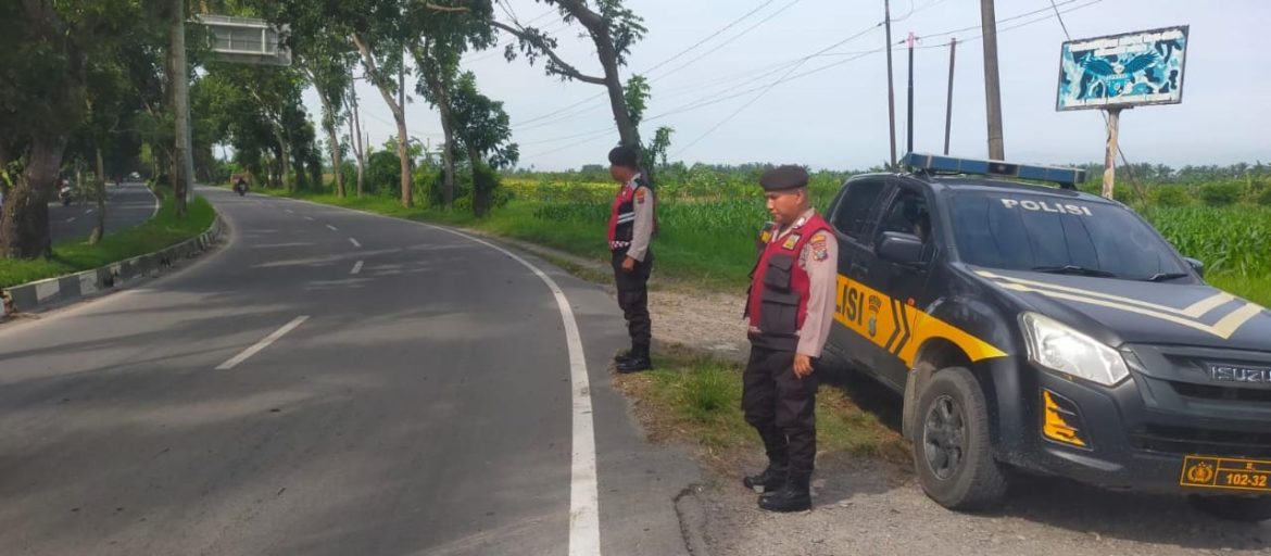 Personel Sat Samapta Polres Langkat Laksanakan Patroli Perintis Presisi untuk Cegah Guantibmas