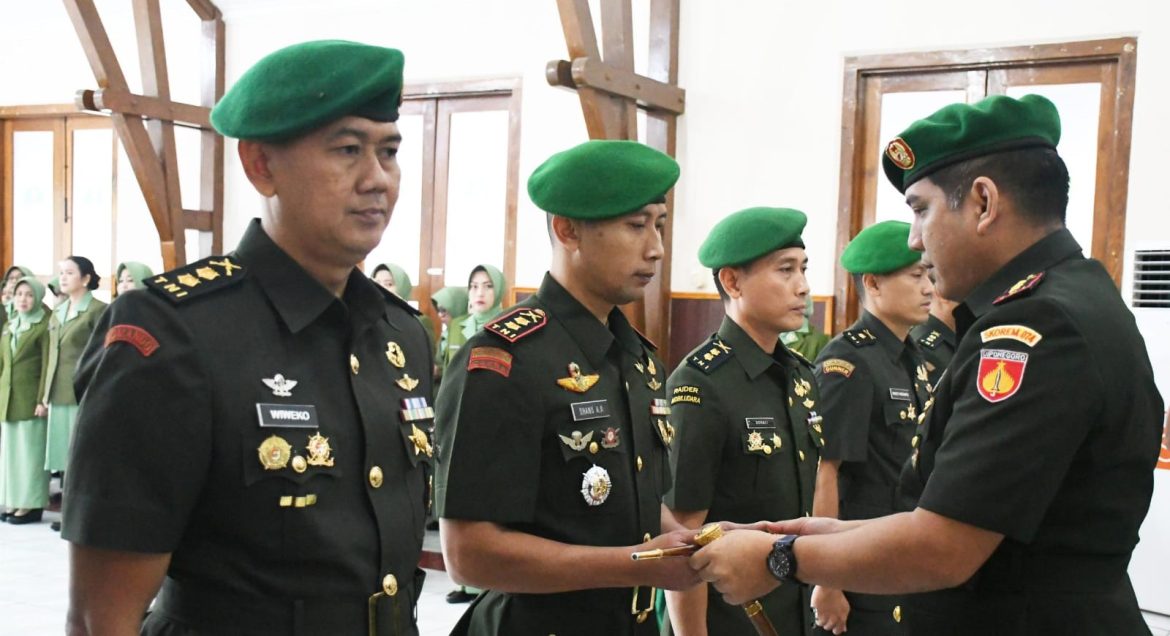 Tongkat Komando Kodim Boyolali Resmi Berganti