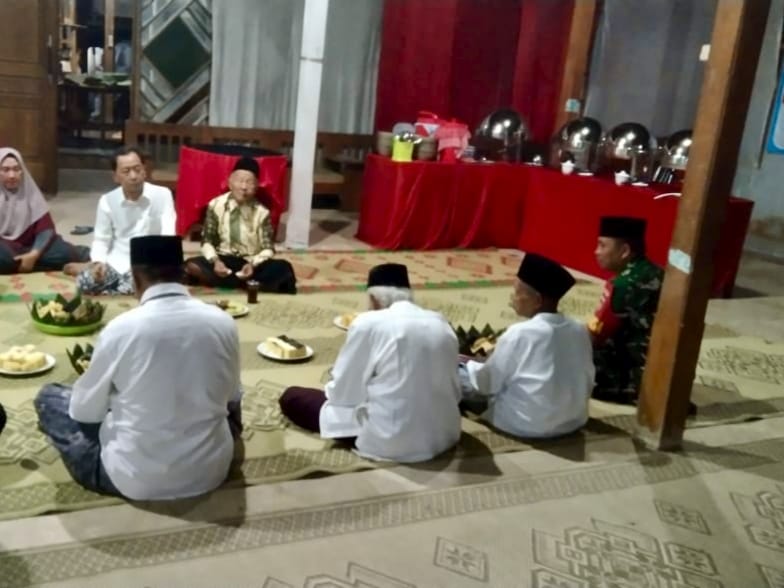 Babinsa dan Bhabinkamtipmas Nogosari Kompak Jaga Kondisifitas Wilayahnya