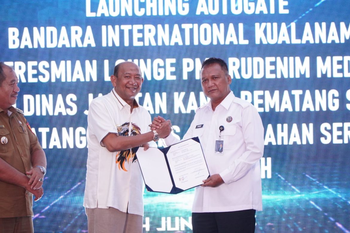 Syah Afandin Apresiasi Peresmian Autogate di Kualanamu: Dorong Pariwisata dan Ekonomi Daerah.