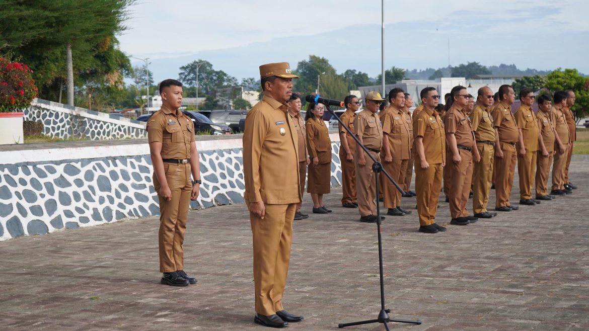 Wabup Toba Pimpin Apel Gabungan, Ini Sejumlah Pesannya