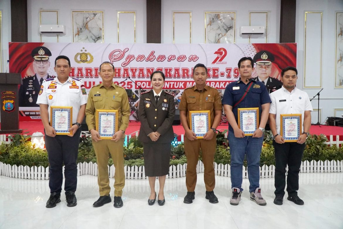 Bupati Langkat Apresiasi Dedikasi Kapolres Langkat di Hari Bhayangkara ke-79