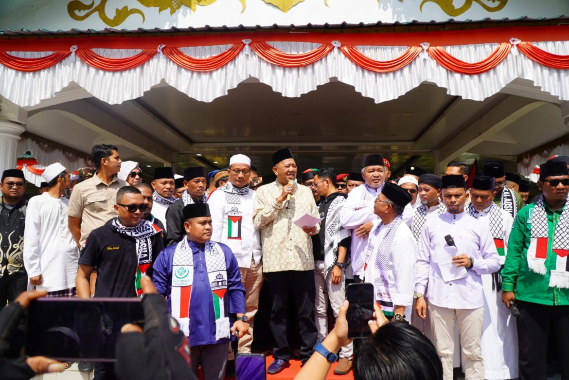 Bupati Langkat Serukan Solidaritas untuk Palestina di Aksi Bela Gaza Jilid II