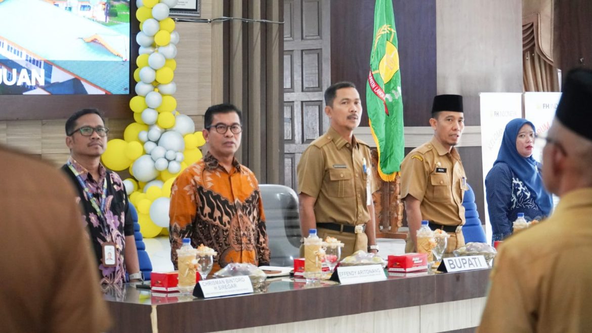 Bupati Langkat Sambut Baik Kolaborasi Yayasan Fondasi Hidup untuk Sejahterakan Masyarakat.