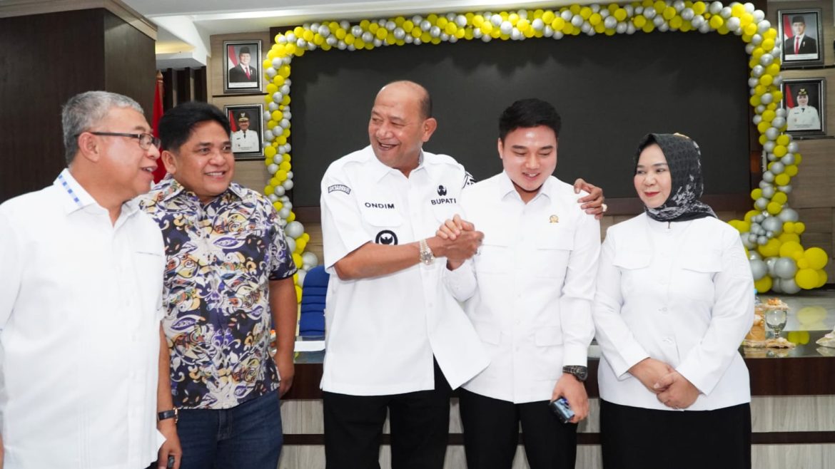 Bupati Syah Afandin Sambut DPRD Sumut, Bahas Sinergi Pembangunan Langkat.