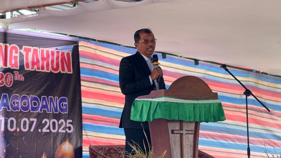Wabup Hadiri HUT ke-120 HKBP Tornagodang