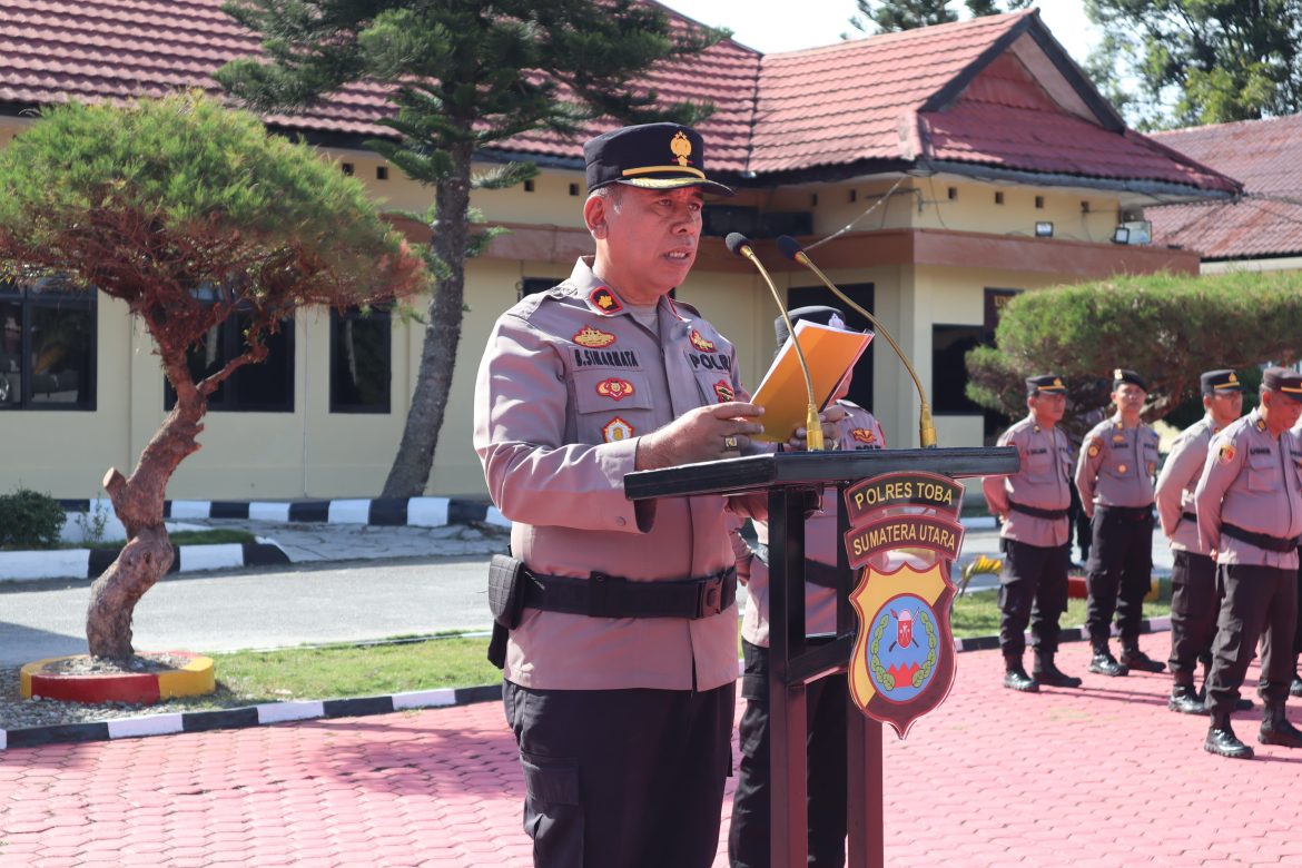 Operasi Patuh Toba 2025 Dimulai, Tingkatkan Disiplin Berlalu Lintas dan Wujudkan Kamseltibcarlantas di Kabupaten Toba Yang Kondusif
