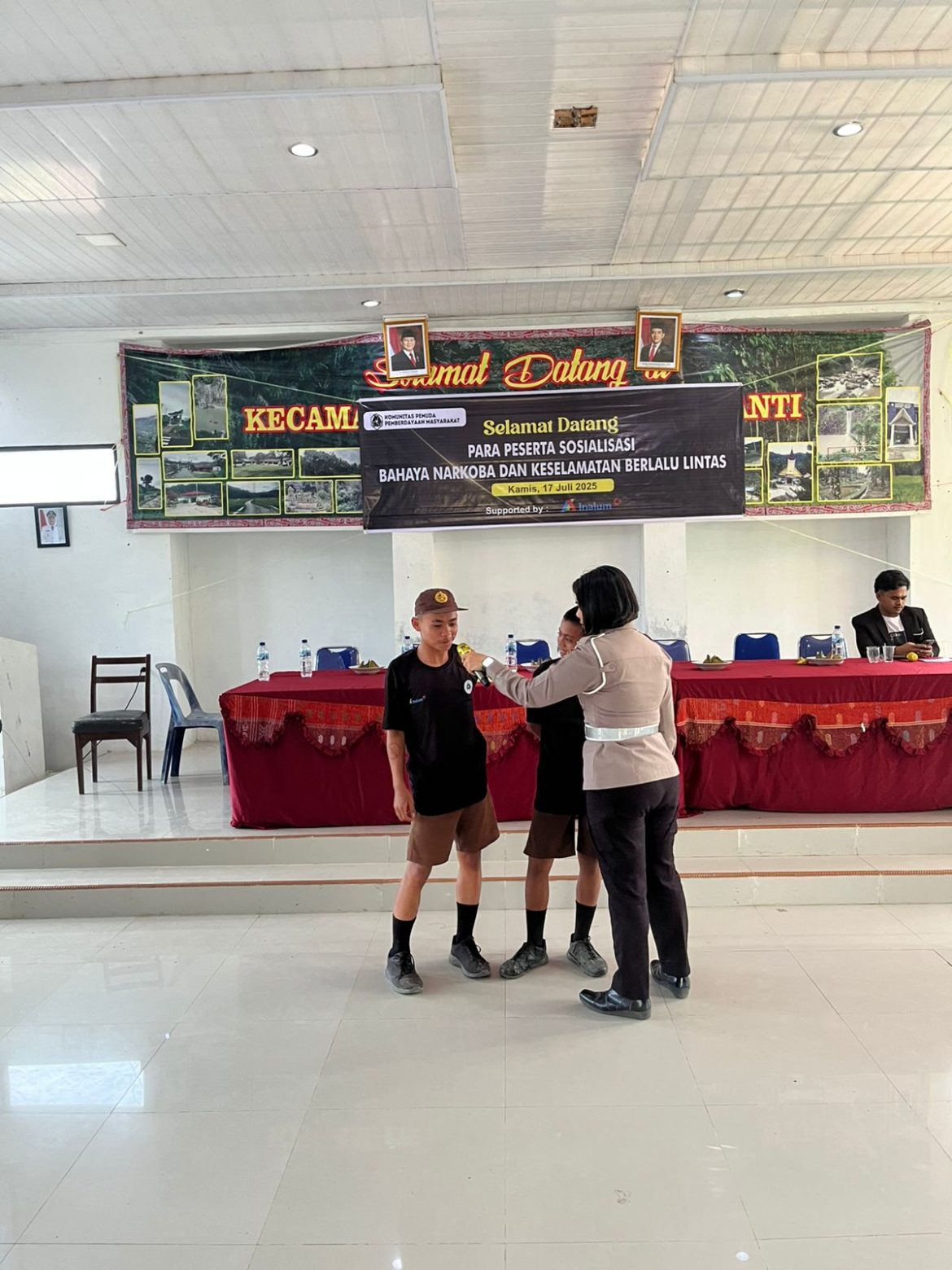 Police Go To School, Satlantas Polres Toba Ajak Pelajar Jadi Pelopor Keselamatan Berlalu Lintas