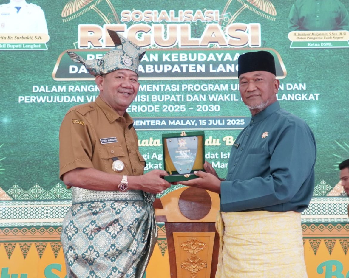Syah Afandin Tegaskan Komitmen Memajukan Kebudayaan Langkat.