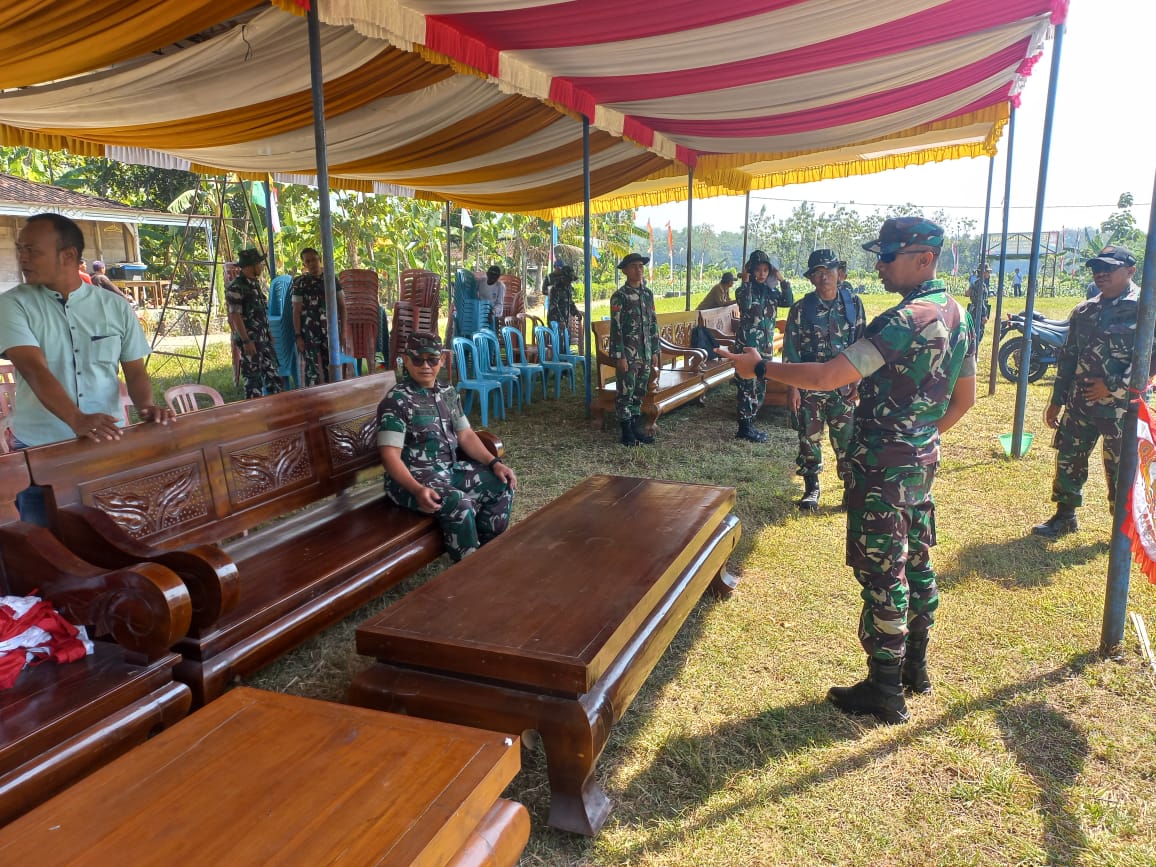 Dandim Boyolali Tinjau Persiapan TMMD Sengkuyung Tahap III di Desa Sarimulyo