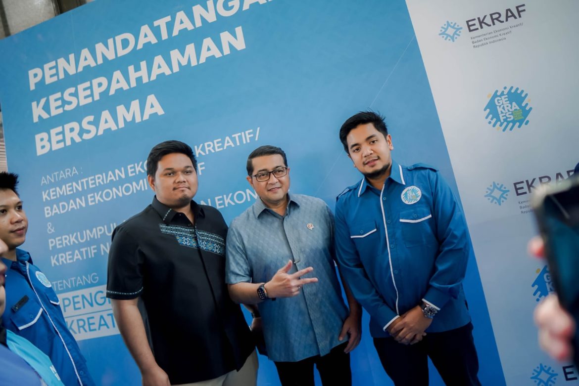 Ketum DPP Gekrafs Kawendra Luktisian ‘Tancap Gas’ MoU Dengan Kemenkraf