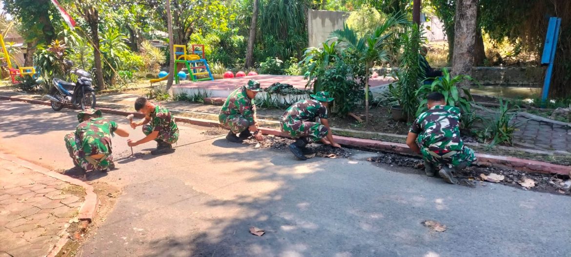 Sukseskan Program Kasad, Satgas TMMD Reguler Ke-125 Kodim 0735/Surakarta Garab Sasaran Fisik Pipanisasi*
