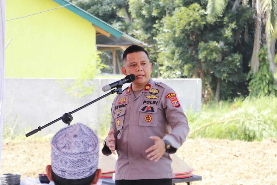 Dukung Program Ketahanan Pangan Nasional, Polres Langkat Lakukan Penanaman Jagung Serentak.