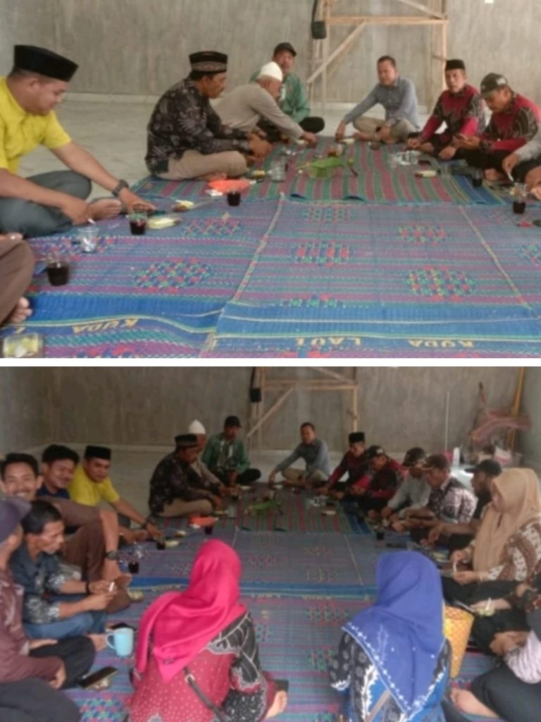 Warga Desa Secanggang Gelar Acara” Pesejuk Gedung Kesenian Bertuah Yang Baru Siap di Bangun.