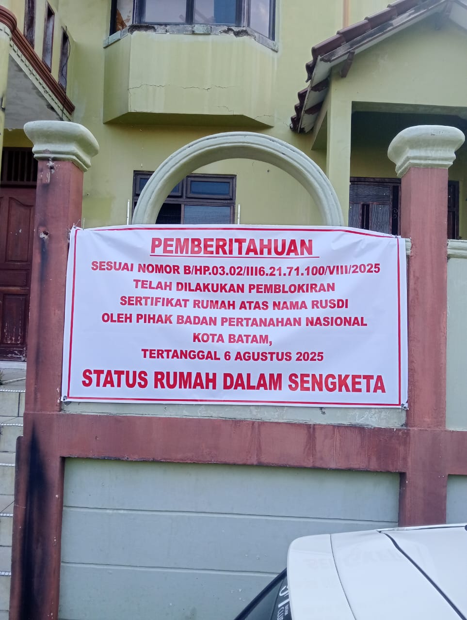 Pengadilan Negeri Batam Diduga Jadi Mesin Eksekusi Mafia lahan