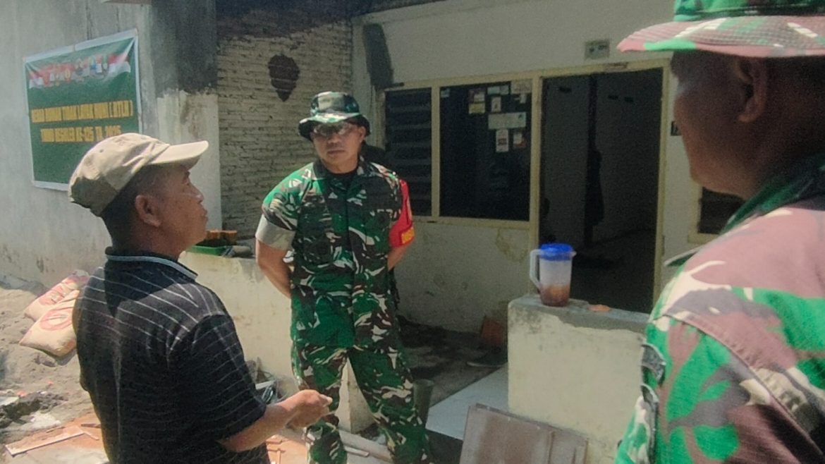 *Tinjau Progres Rehab RTLH, Ini Pesan Dansatgas TMMD Reguler Ke-125 Kodim 0735/Surakarta*