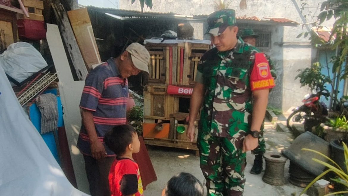 Ramah Dan Humanis, Dansatgas TMMD Reguler Ke -125 Kodim 0735/Surakarta Sapa Warga di lokasi TMMD*