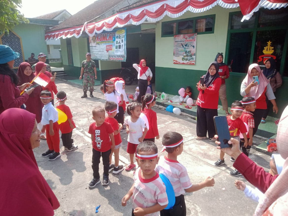 Koramil 12/Simo Meriahkan HUT RI ke-80 dengan Lomba Tradisional Penuh Tawa dan Kebersamaan