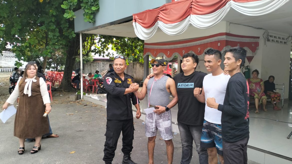 Badan Bela Negara FKPPI PC 0204 Kota Tebing Tinggi Memeriahkan acara HUT Kemerdekaan RI yang Ke 80