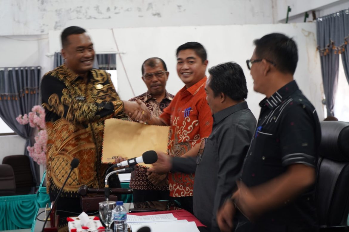 Bupati Sampaikan Nota Pengantar Tentang Rancangan KUA dan Rancangan PPAS APBD TA 2026